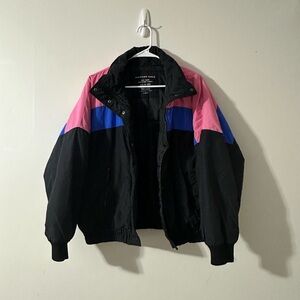 AE || Women’s Vintage Style Y2K Bomber Jacket Size L